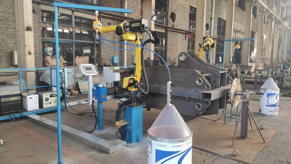 液压支架机器人焊接系统